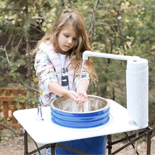 Deluxe Filtration Camp Sink